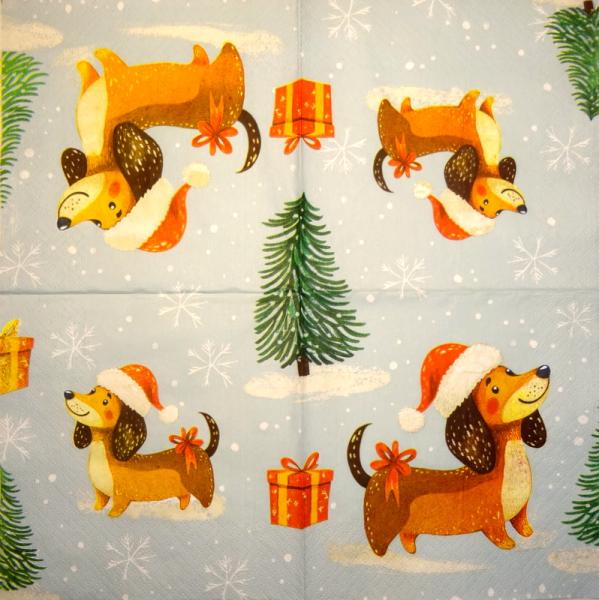 HUN-027 Dogs - 3-ply - Atelier